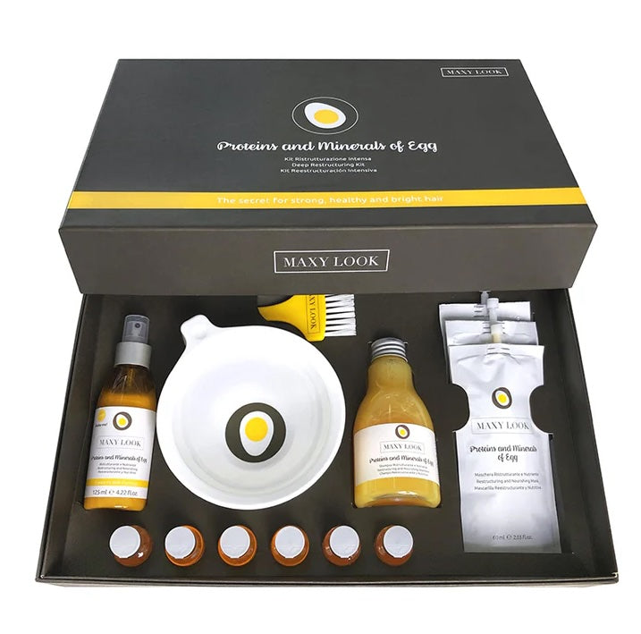 Egg line Deep Restructuring kit - MAXY LOOK Proteins and Minerals of Egg